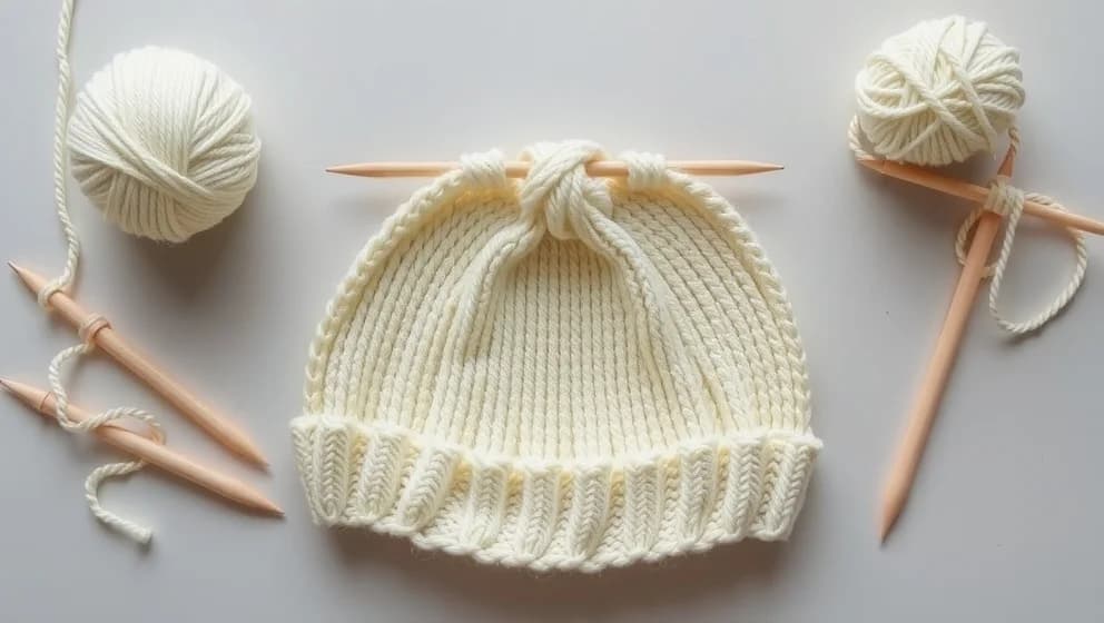 Så stickar du en enkel mössa själv