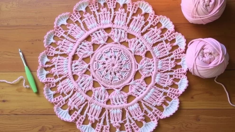 Virka rund duk för nybörjare